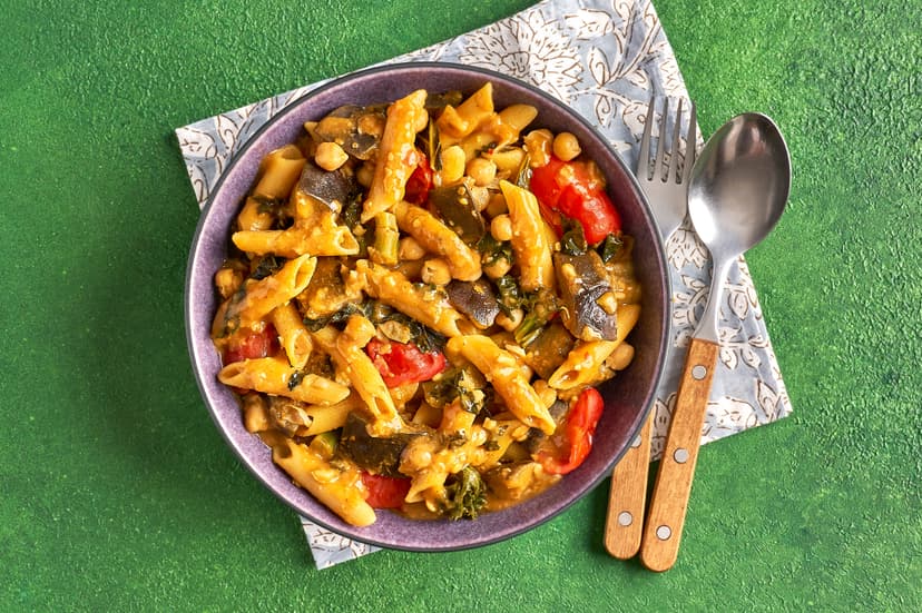 Otherwise known as pasta with chickpeas (but the Italian sounds so much more romantic!), this traditional dish is made with aubergines and tomatoes stirred into pasta and flavoured with garlic, chilli and lemon. (And in case you’re wondering, it’s pronounced 'pasta eh cheh-chi'!)